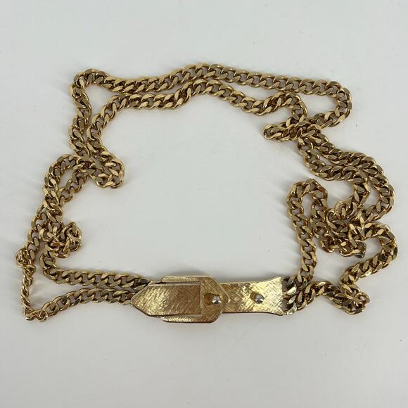 80s Accessocraft gold chain belt 1980s vintage main image 8